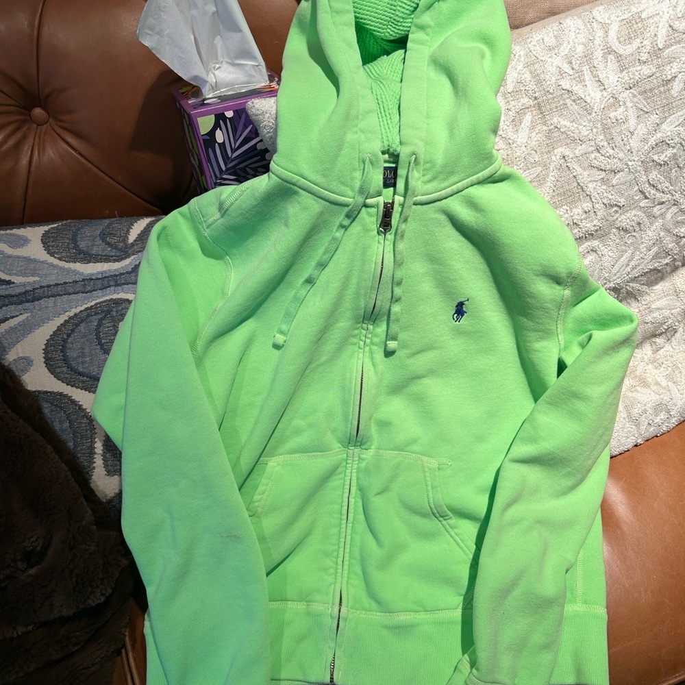 Ralph Lauren Women’s 🍏 Apple Green Hoodie